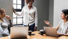 Schulungssituation im Büro